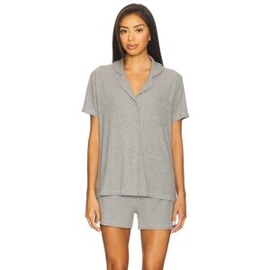 SKIMS SOFT LOUNGE SHORT SLEEP SET - XXS Gray